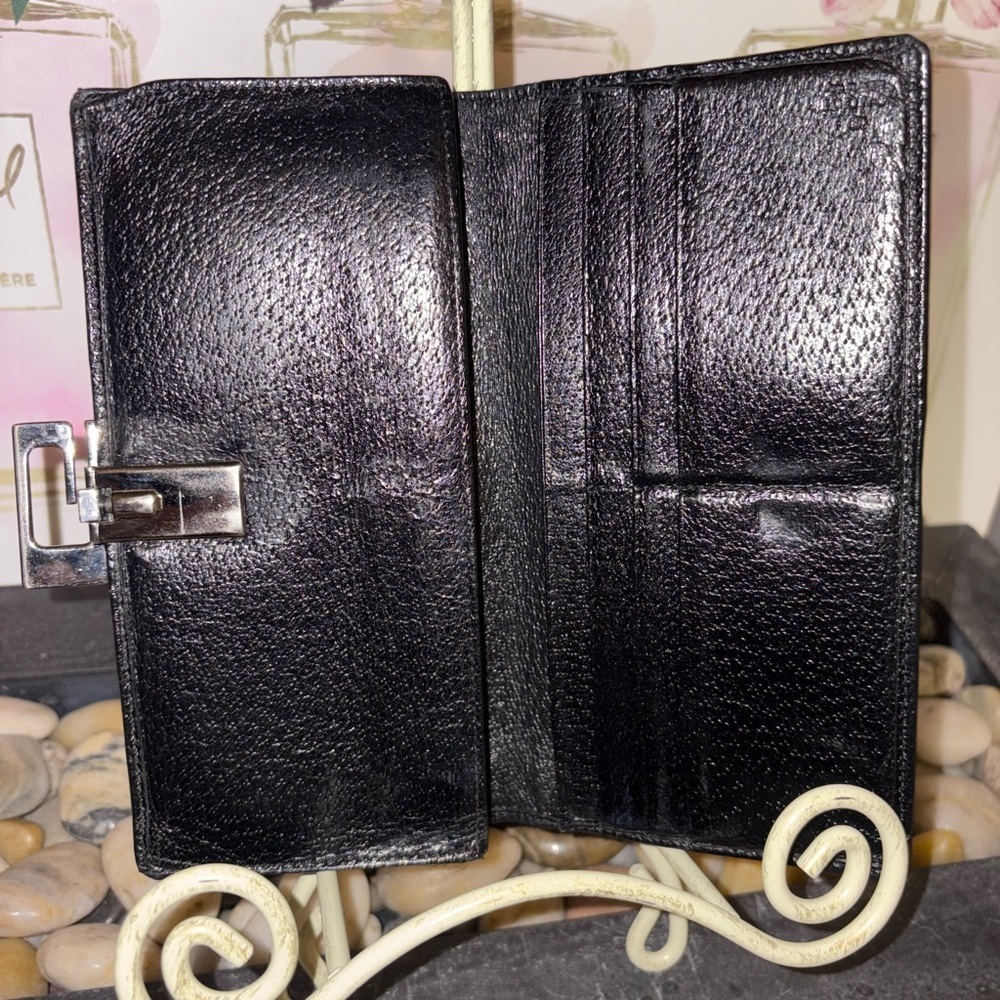 Gucci Vintage Leather Wallet w/COA - Picture 3 of 11